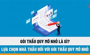 Thế Nào Là Gói Thầu Quy Mô Nhỏ